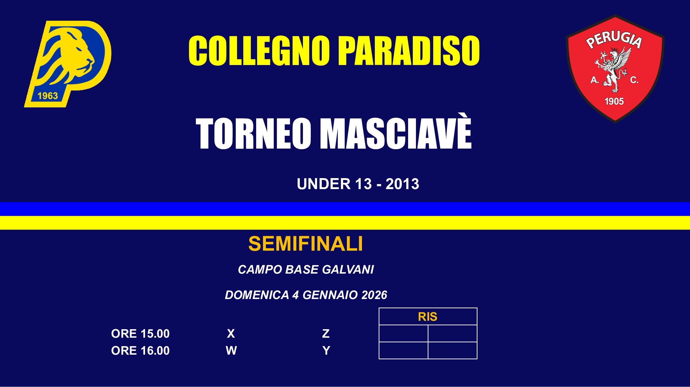 Classifica Torneo Masciavè U16